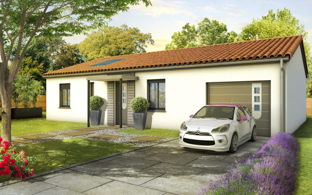 Villa de 75 m2 sur un terrain de 223 m2 à Elne.