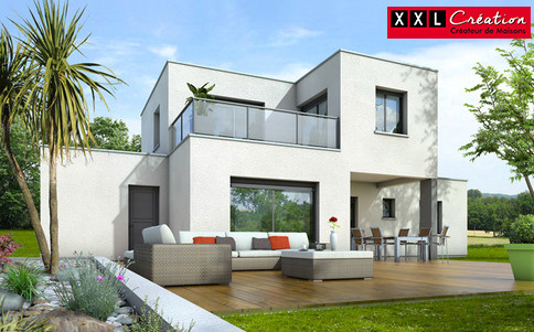 Villa R+1 de 100 m2 sur un terrain de 385 m2 Villeneuve de la raho