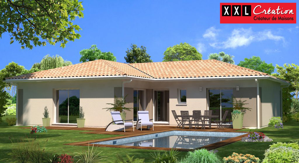 Villa de 130m2 sur un terrain de 870m2 à Baho.